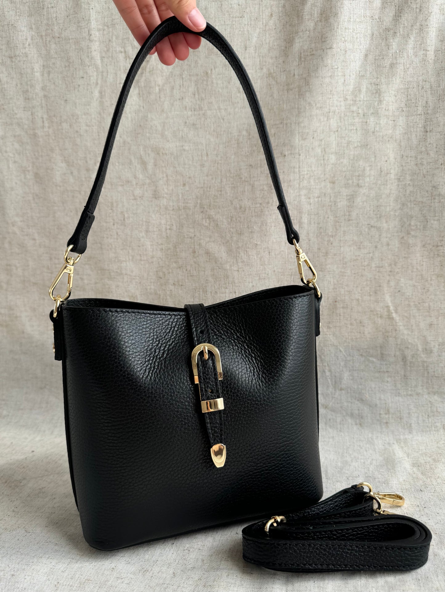 Borsa a spalla Daisy - con tracolla lunga