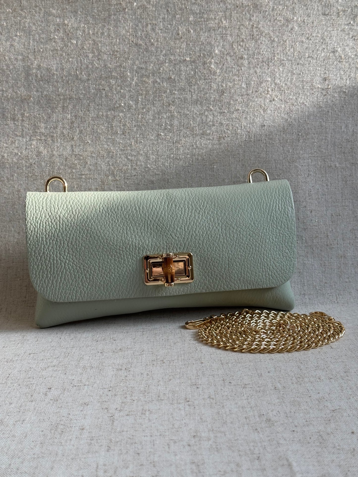 Pochette Alina - con tracolla in catena