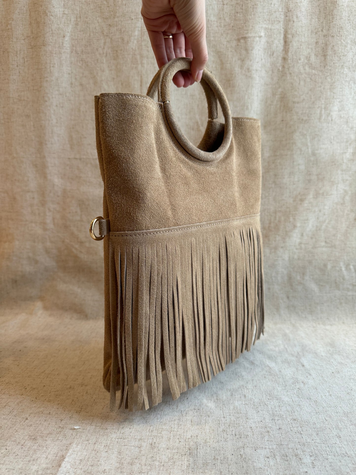 Borsa a mano Lea - con tracolla lunga