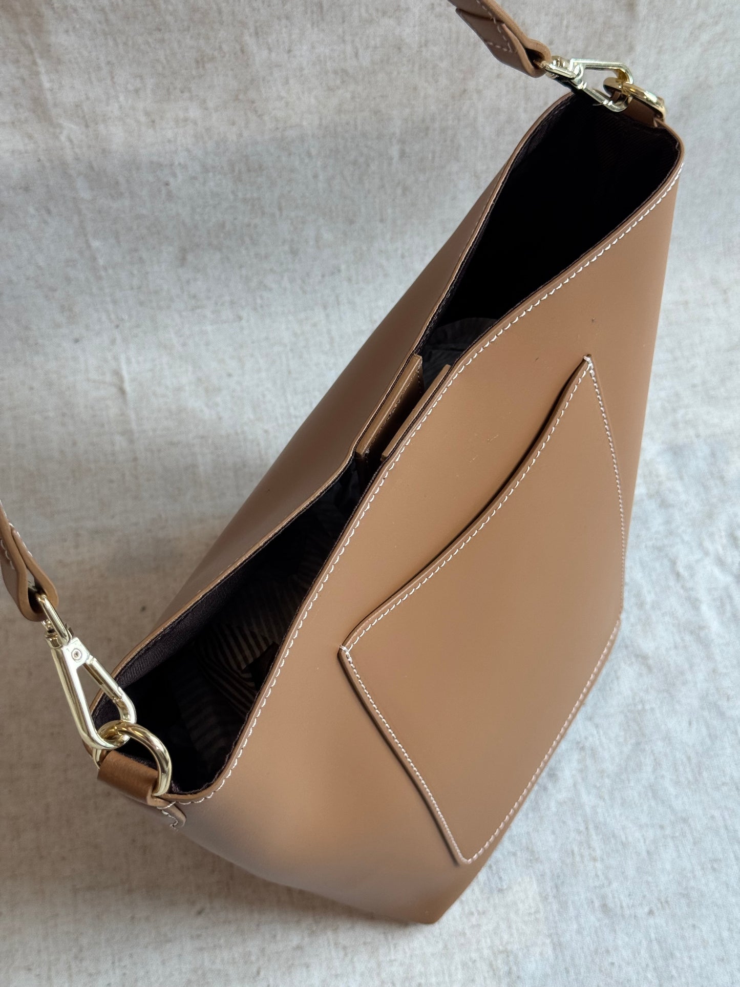 Borsa a spalla Vanessa - misura grande, con tracolla lunga