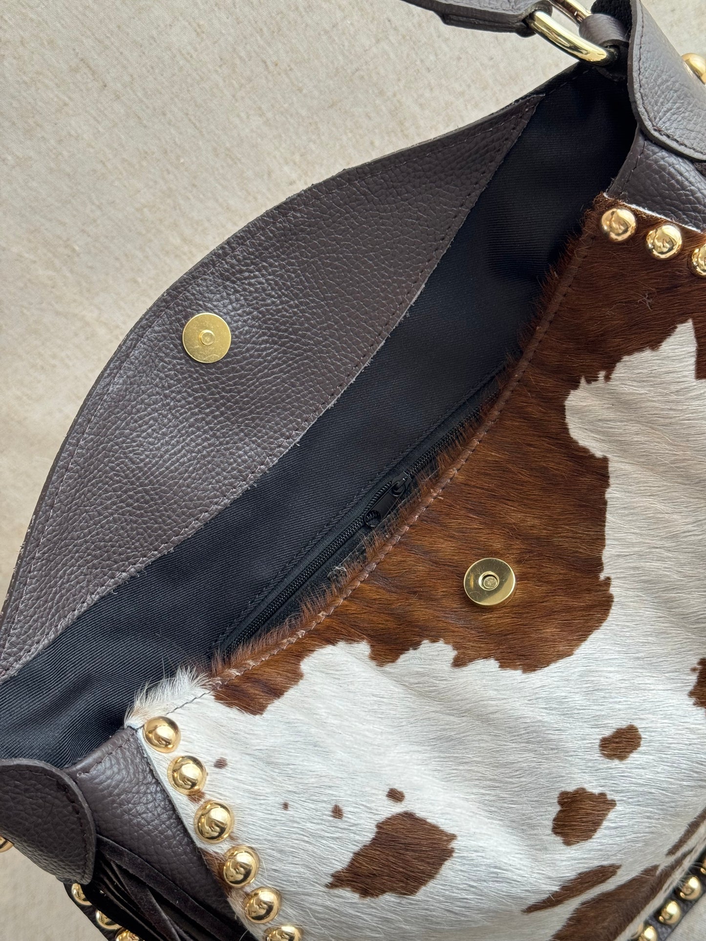 Borsa a spalla Texas - cavallino, con tracolla lunga