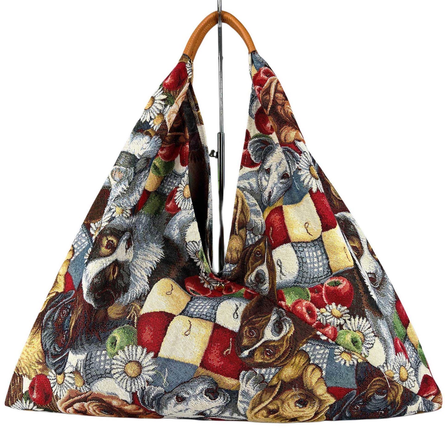 Maxi borsa a spalla Melissa - Cotone