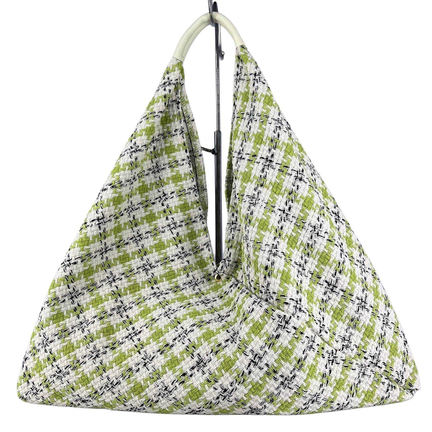 Maxi borsa a spalla Melissa in tessuto