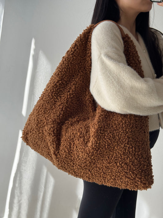 Maxi borsa a spalla Melissa - Teddy