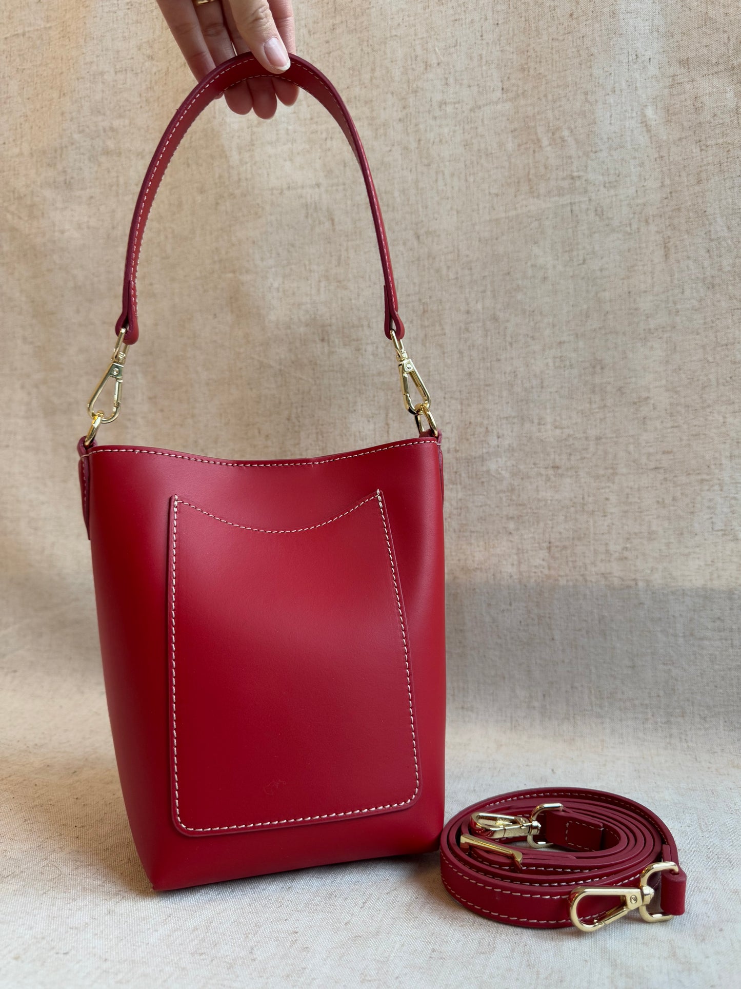 Borsa a spalla Vanessa - misura piccola, con tracolla lunga