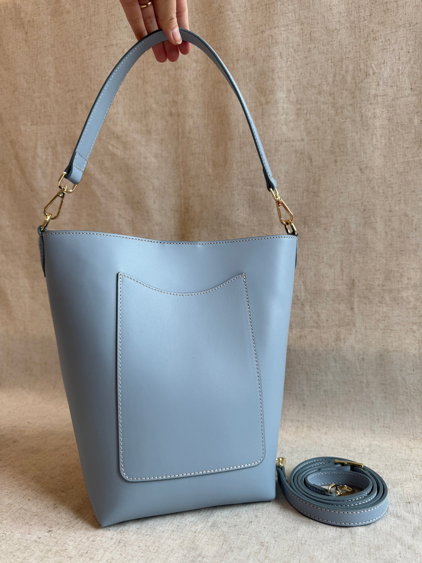 Borsa a spalla Vanessa - misura grande, con tracolla lunga
