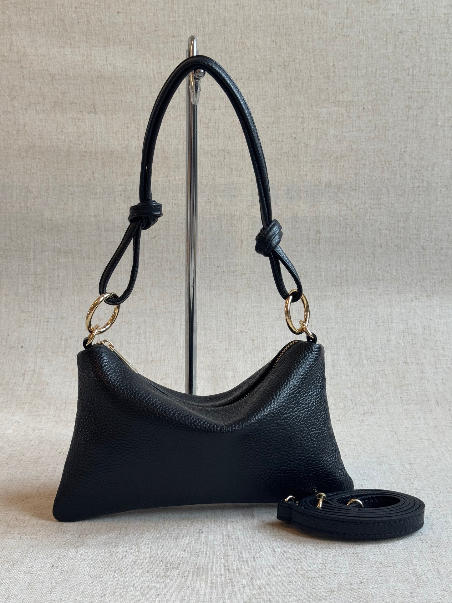 Borsa a spalla Agata - misura piccola, con tracolla lunga