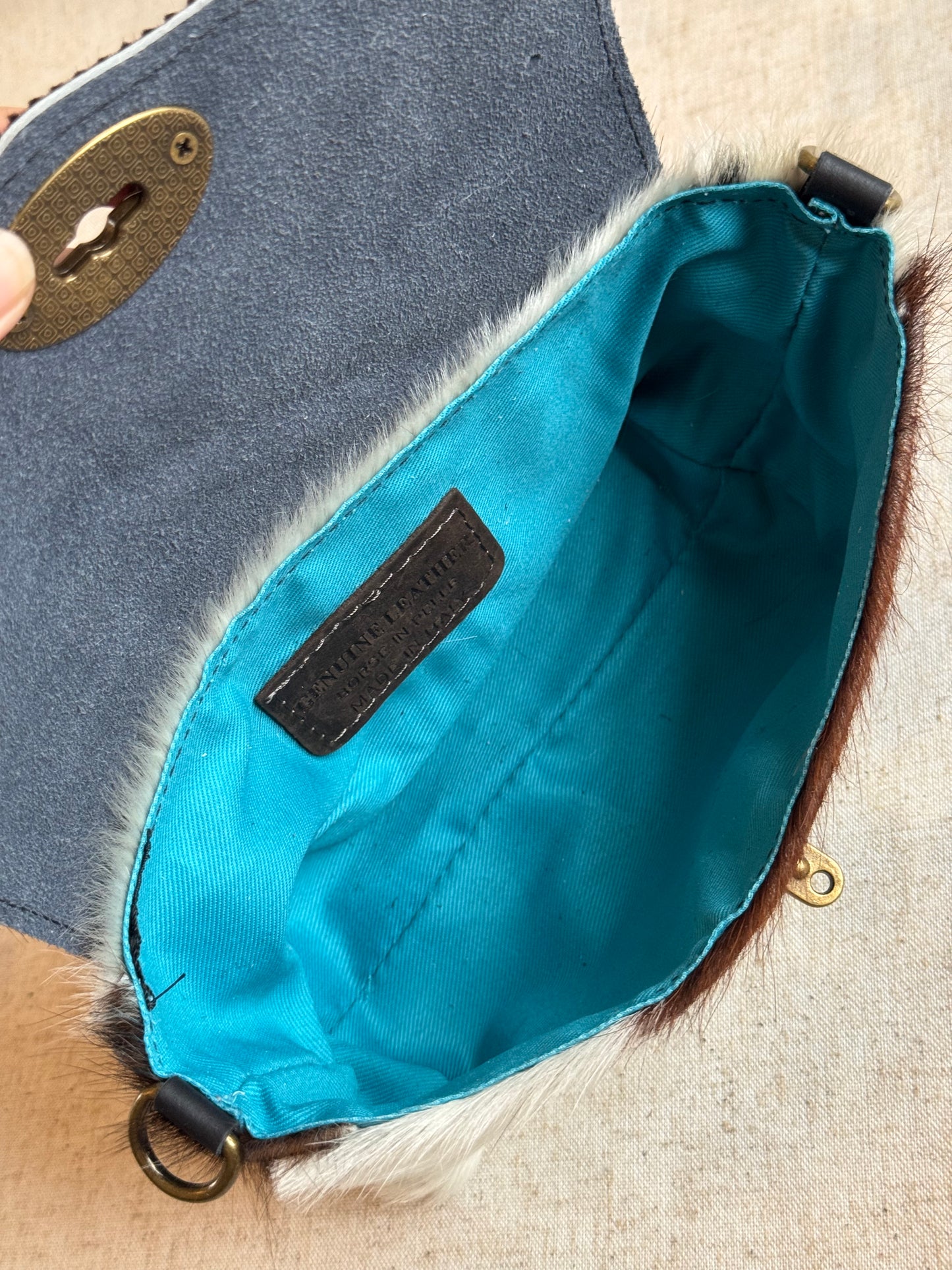 Borsa Mia - cavallino, con tracolla lunga