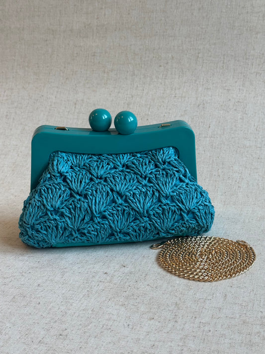 Pochette Bea - con tracolla in catena