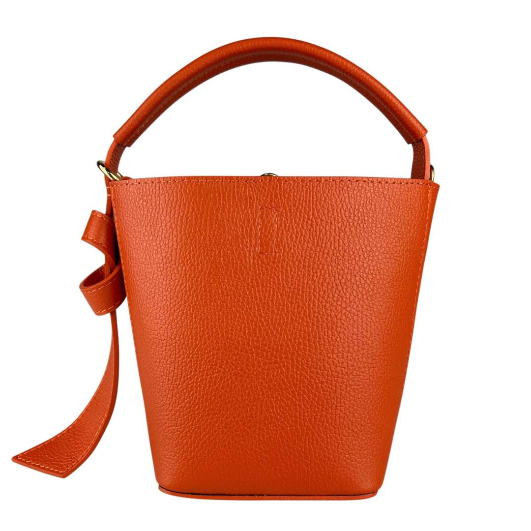 Borsa secchiello Vittoria - con tracolla lunga e pochette