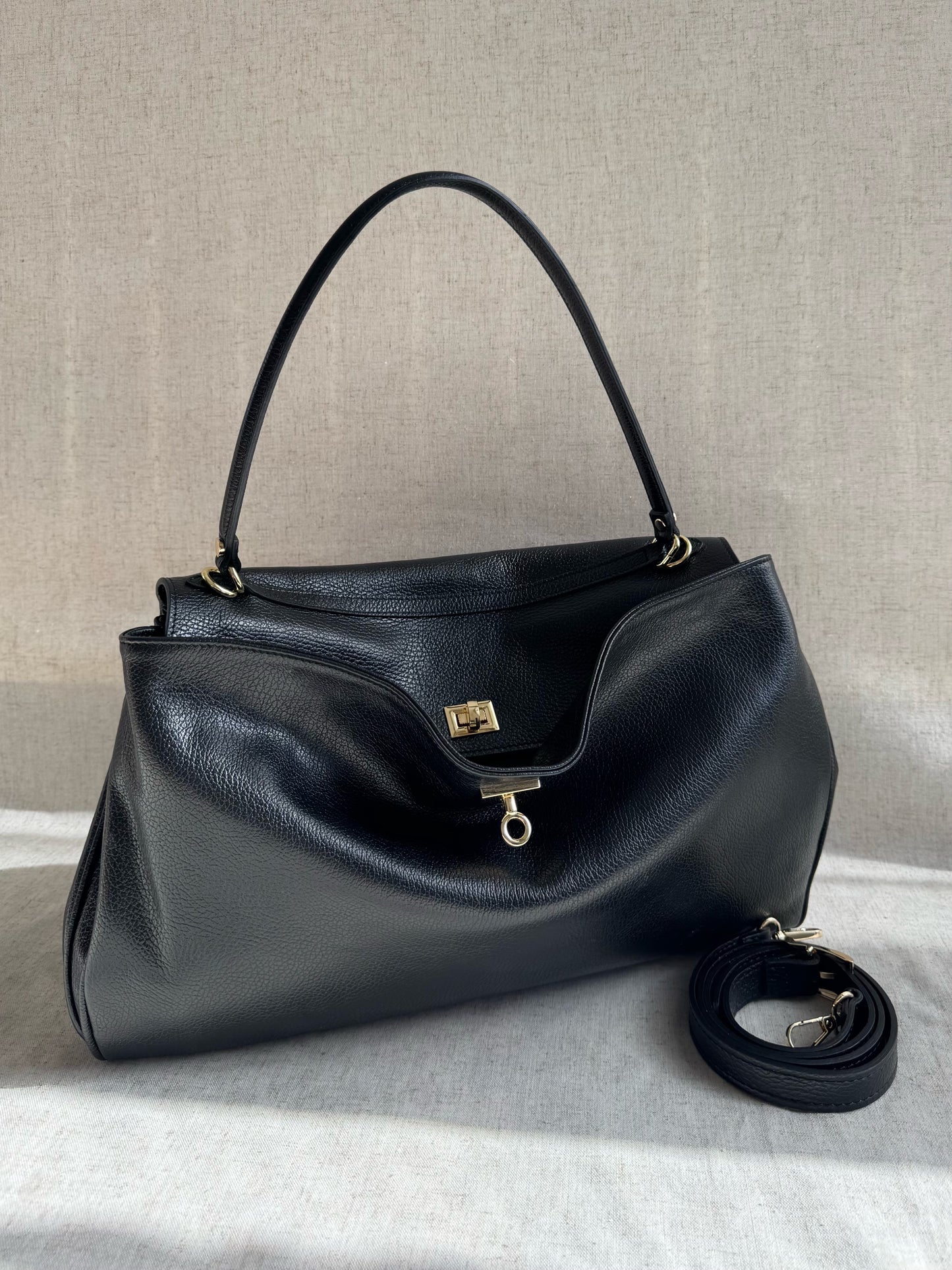 Maxi borsa a spalla Ronnie - con tracolla lunga