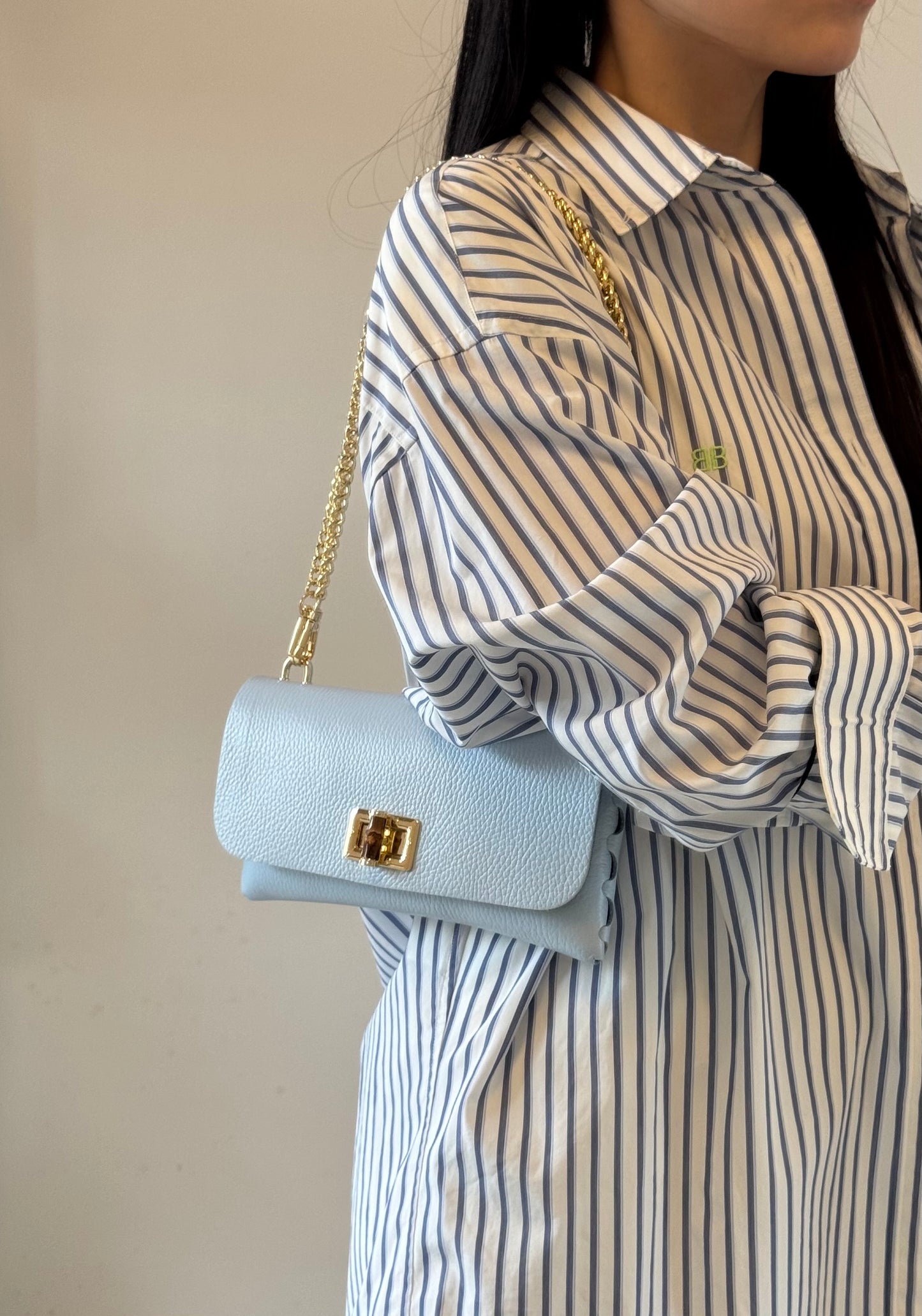 Pochette Alina - con tracolla in catena