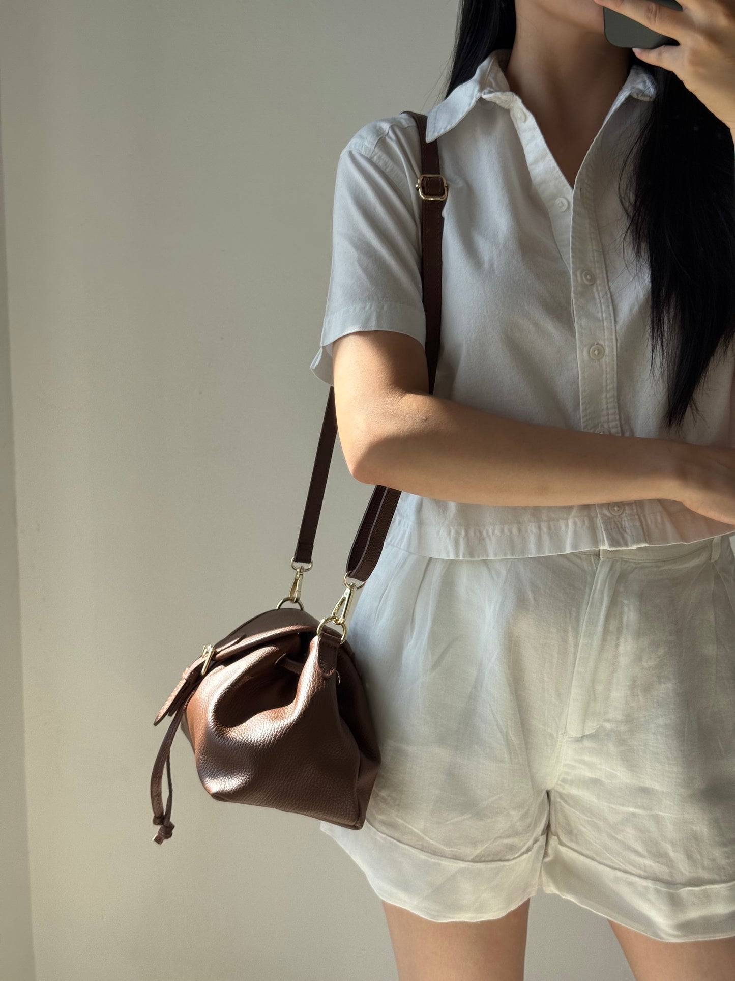 Borsa a spalla Dana - con tracolla lunga