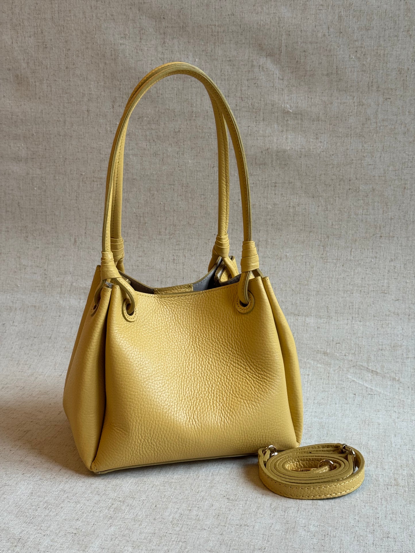 Borsa a spalla Cube - con tracolla lunga e pochette
