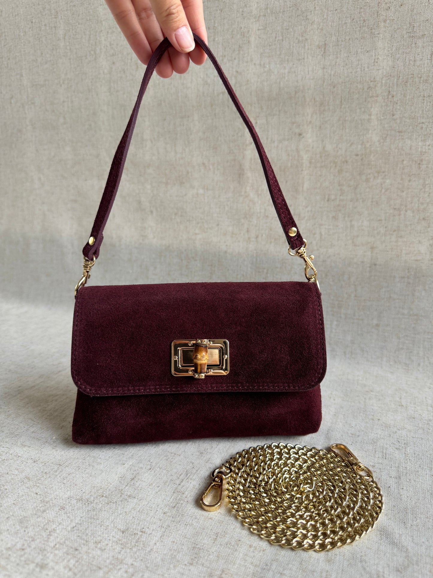 Borsa a spalla Eva - con tracolla lunga
