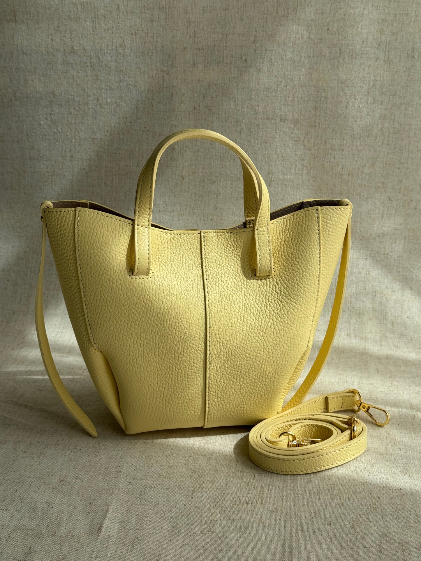 Borsa Sofia - misura nano, con tracolla lunga e pochette
