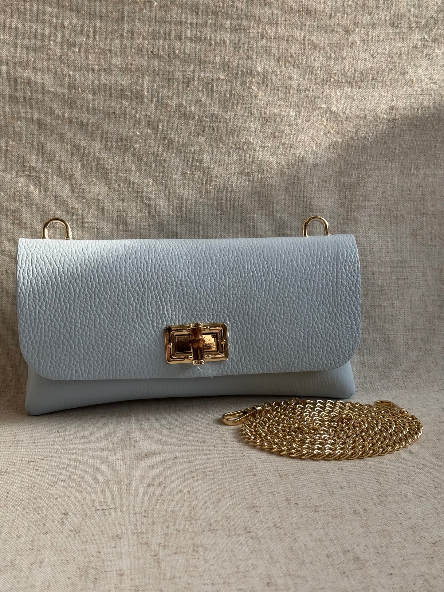 Pochette Alina - con tracolla in catena