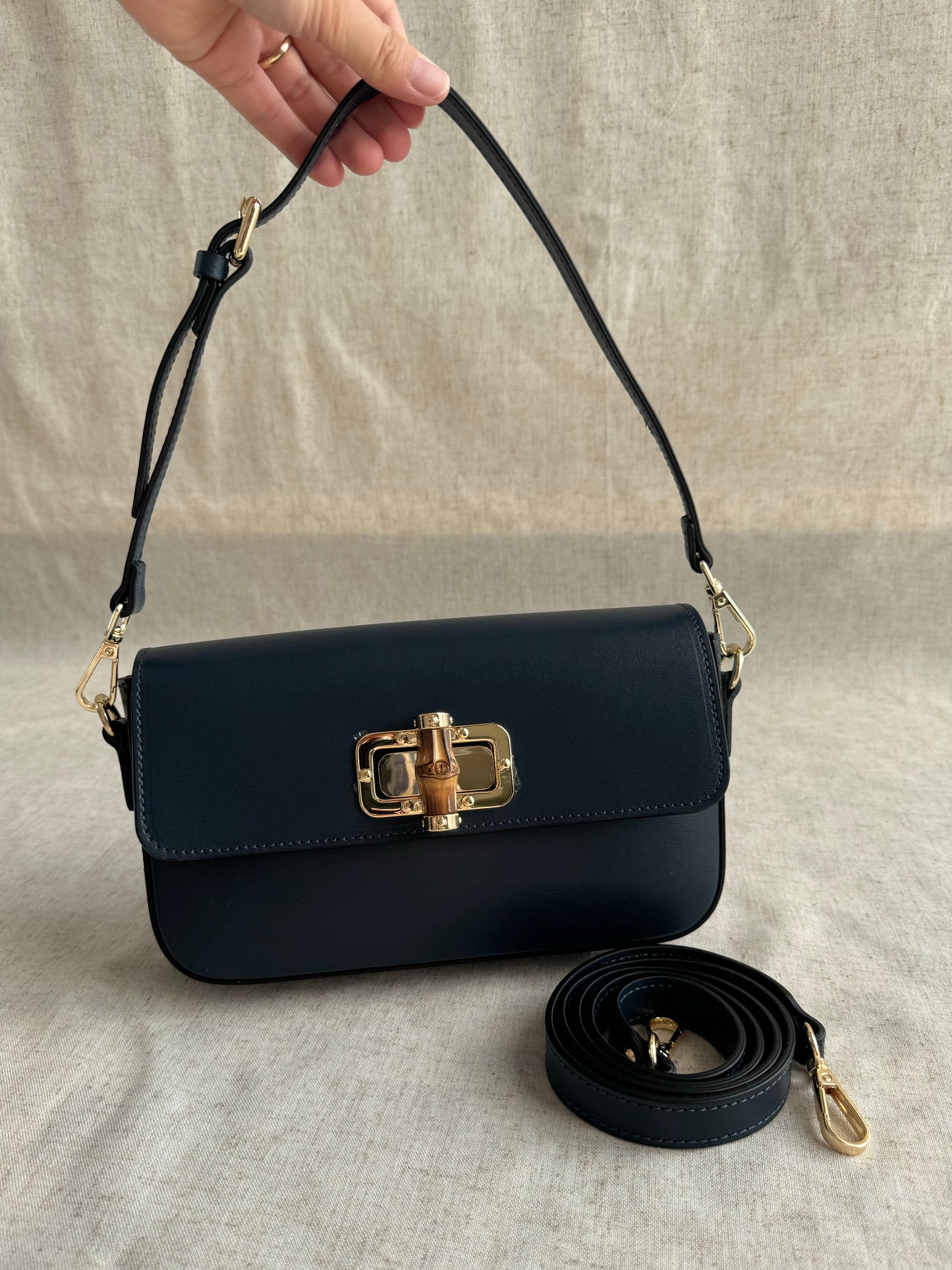 Borsa a spalla Amelia - con tracolla lunga