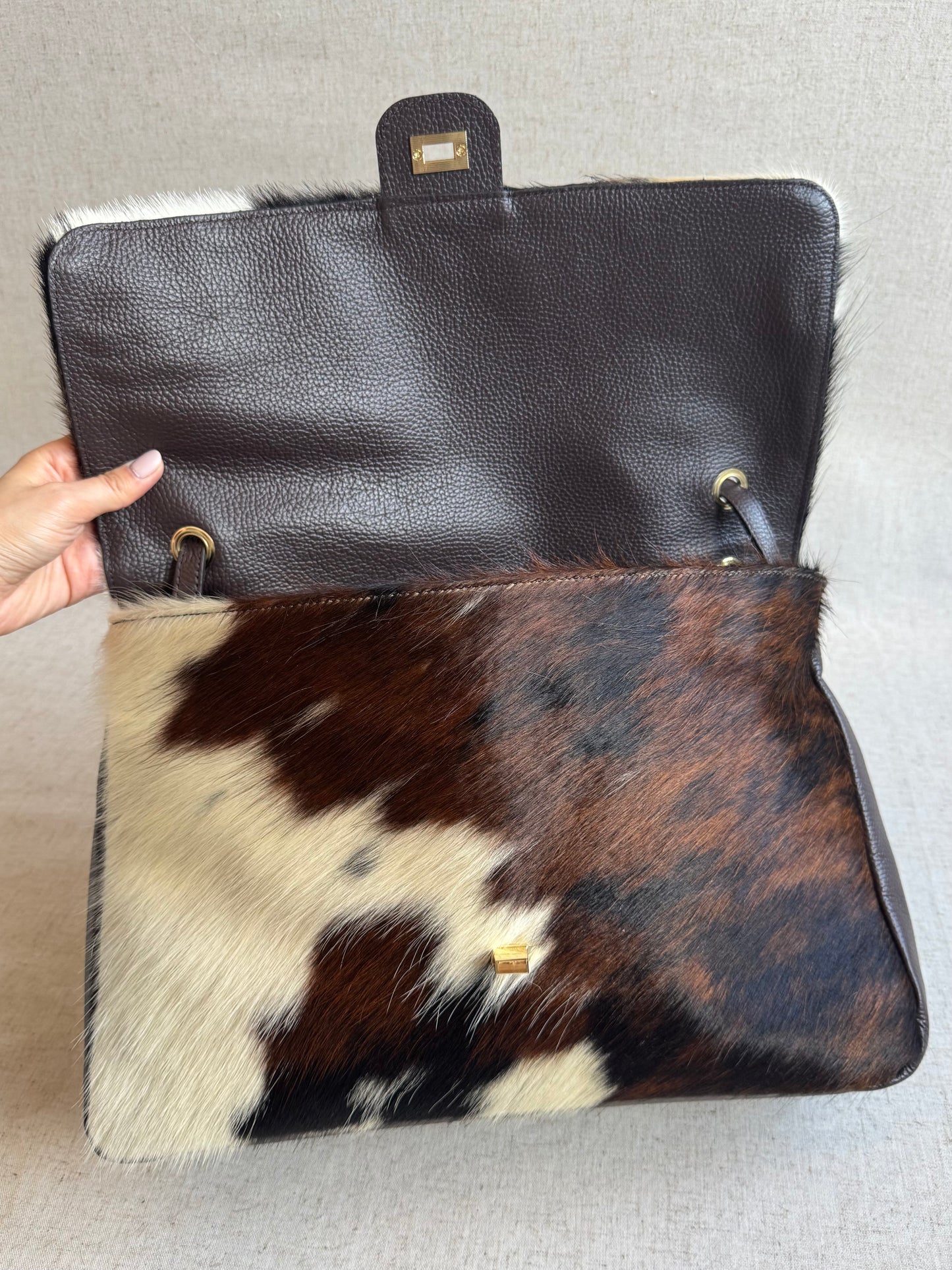 Borsa Chantal - cavallino, manico regolabile