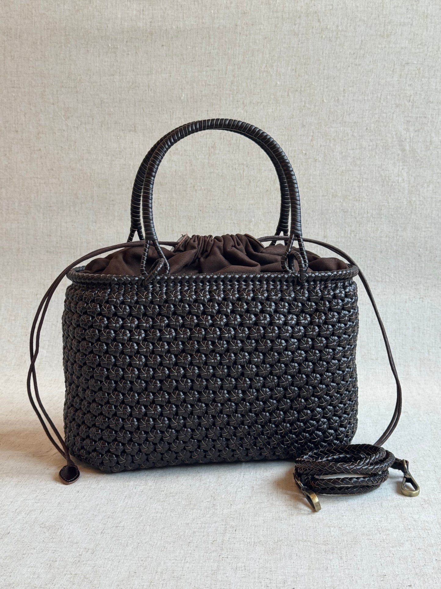 Borsa Flora - misura grande, con tracolla lunga