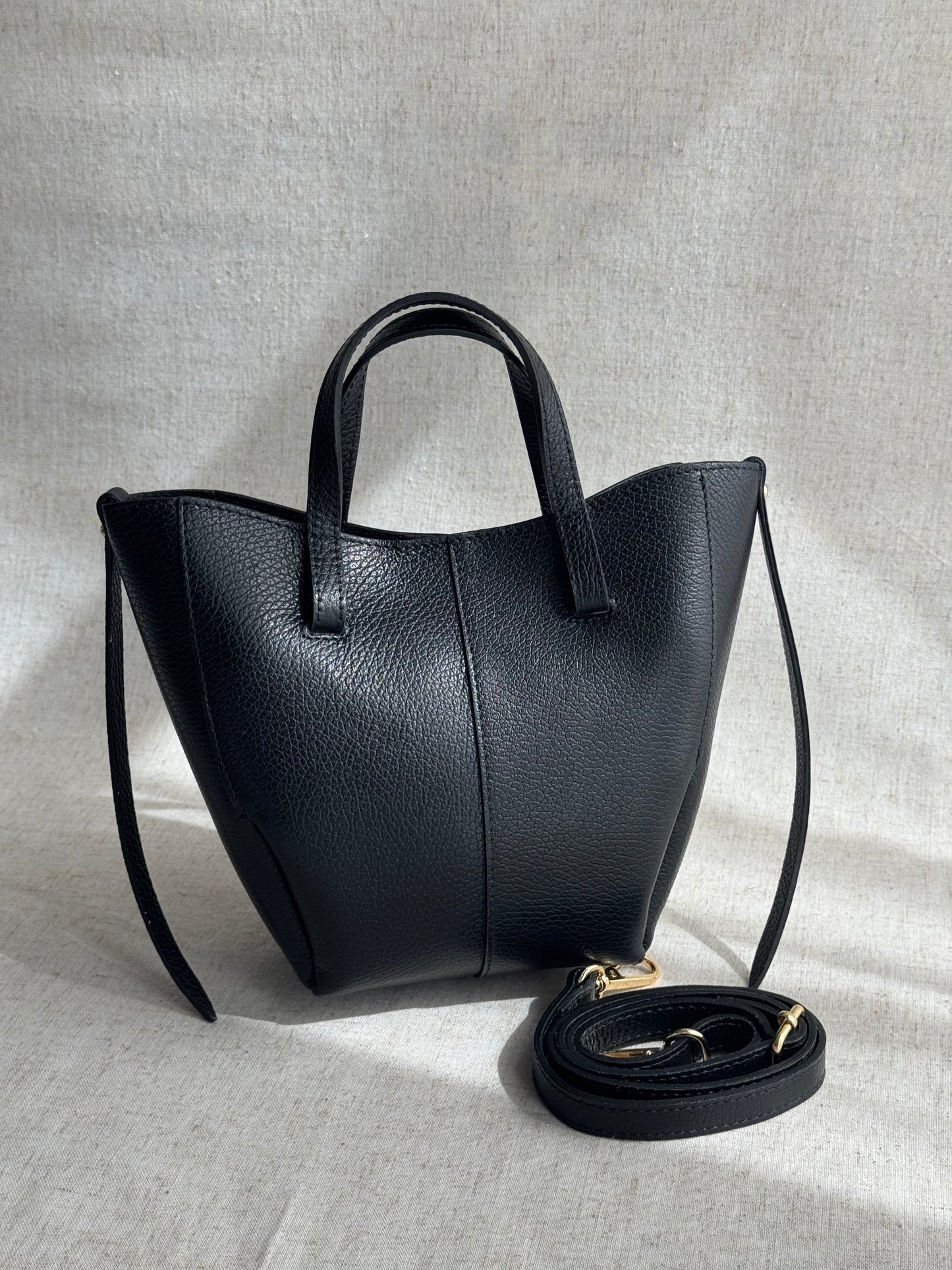 Borsa Sofia - misura nano, con tracolla lunga e pochette