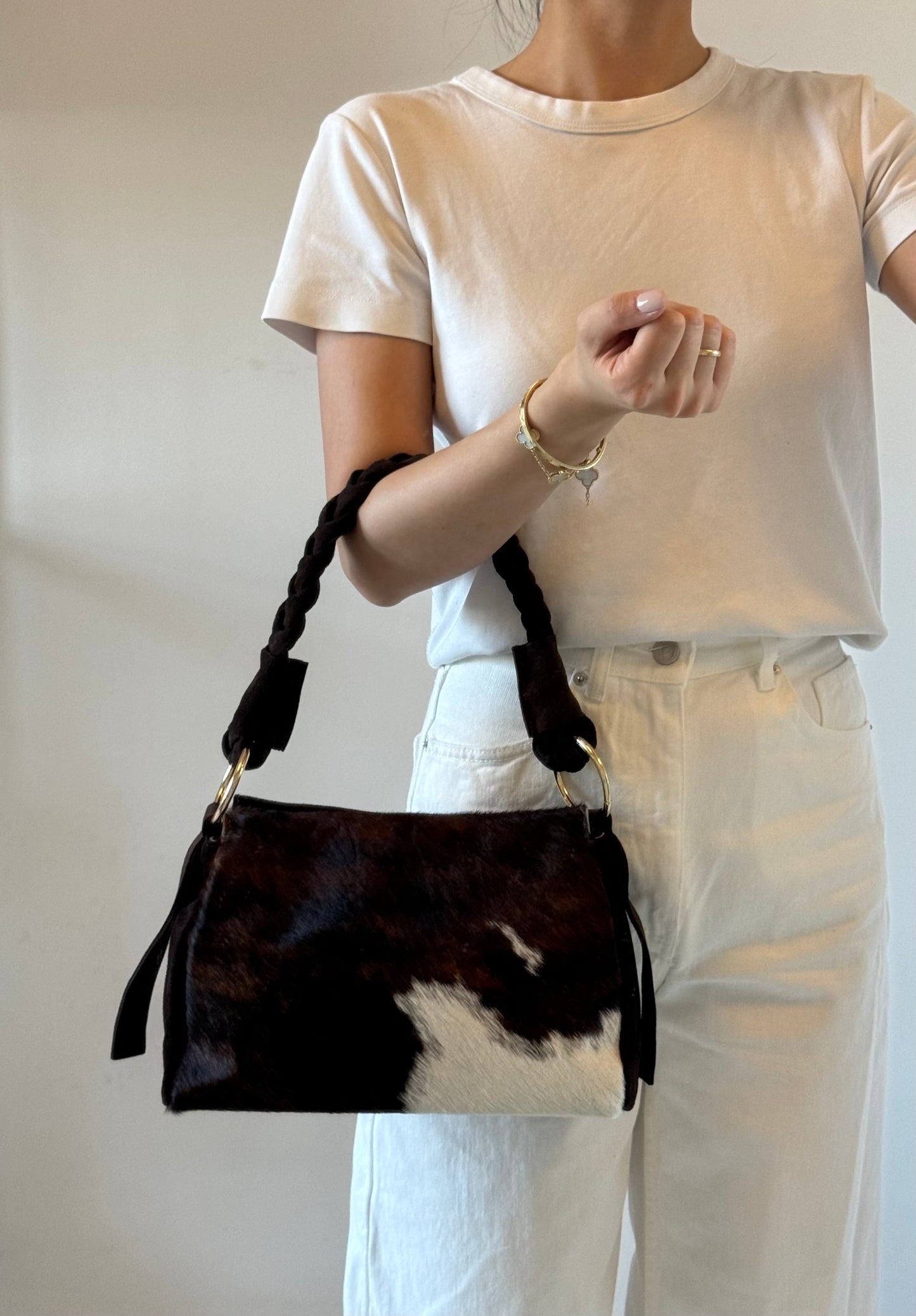 Borsa Tarisa - cavallino, con tracolla lunga