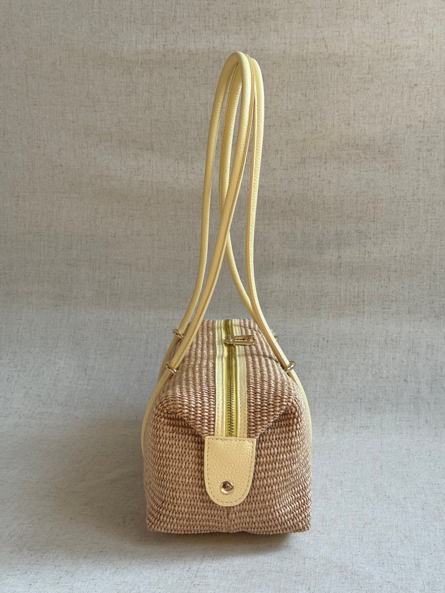 borsa a spalla Roma - rafia