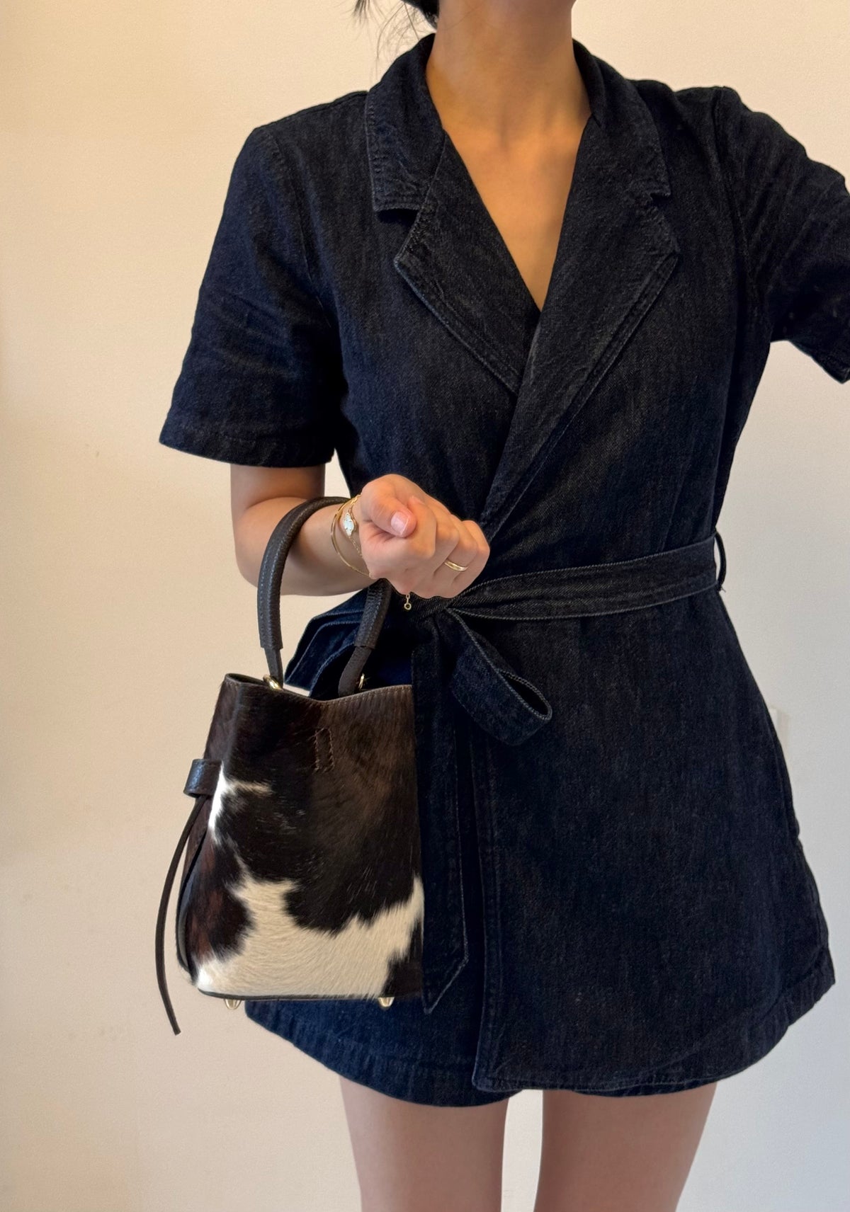 Borsa Vittoria - cavallino, con pochette e tracolla lunga