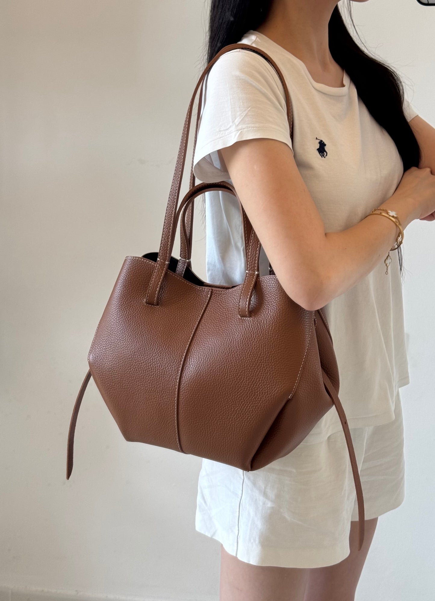 Borsa a spalla Sofia - misura piccola, con pochette