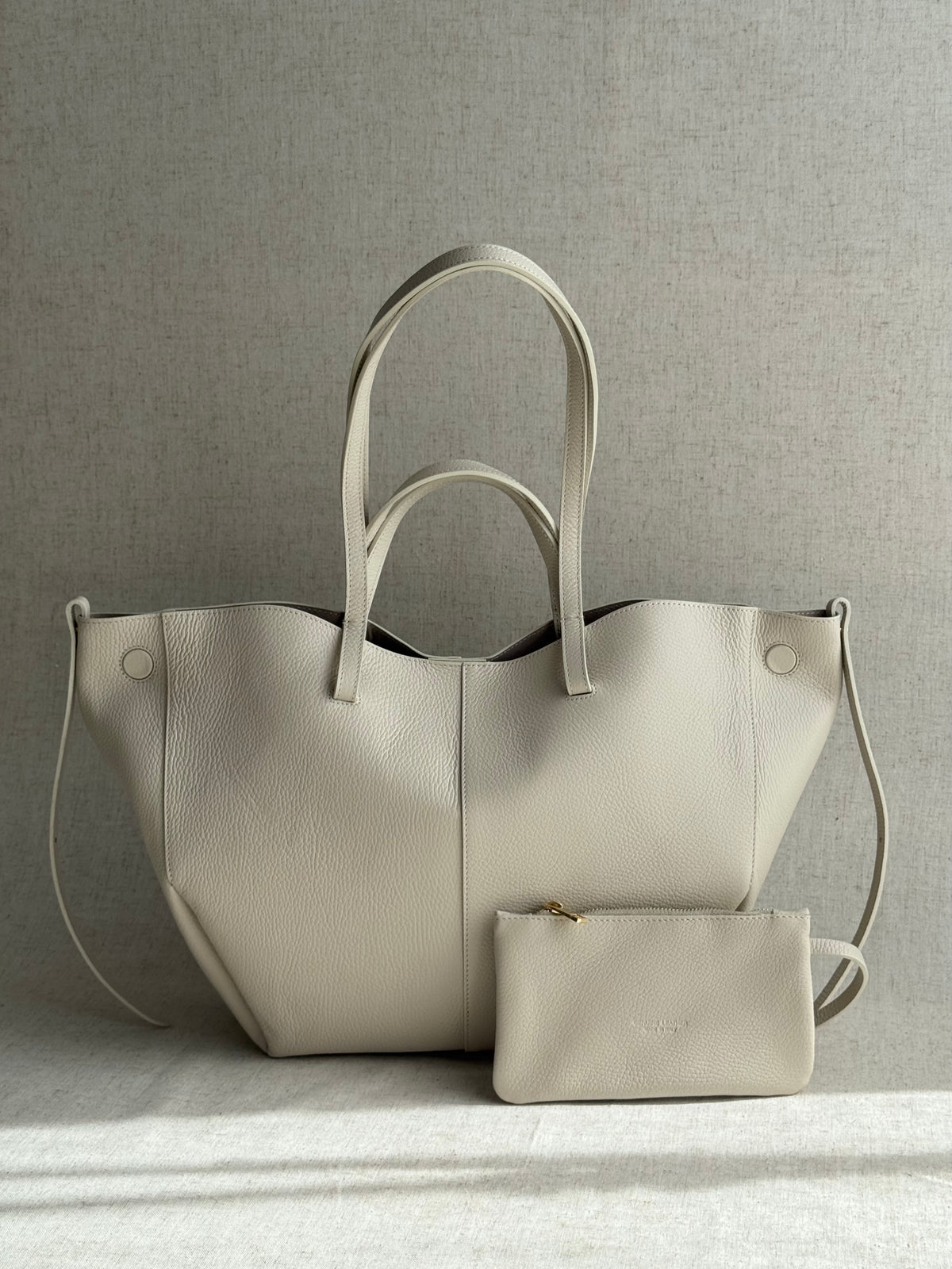 Borsa a spalla Sofia - misura grande, con pochette