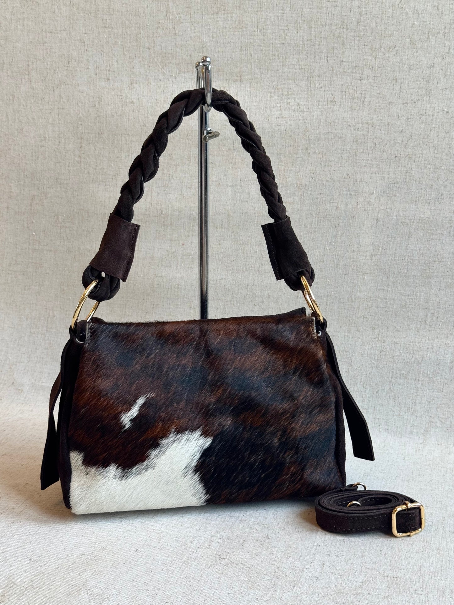 Borsa Tarisa - cavallino, con tracolla lunga