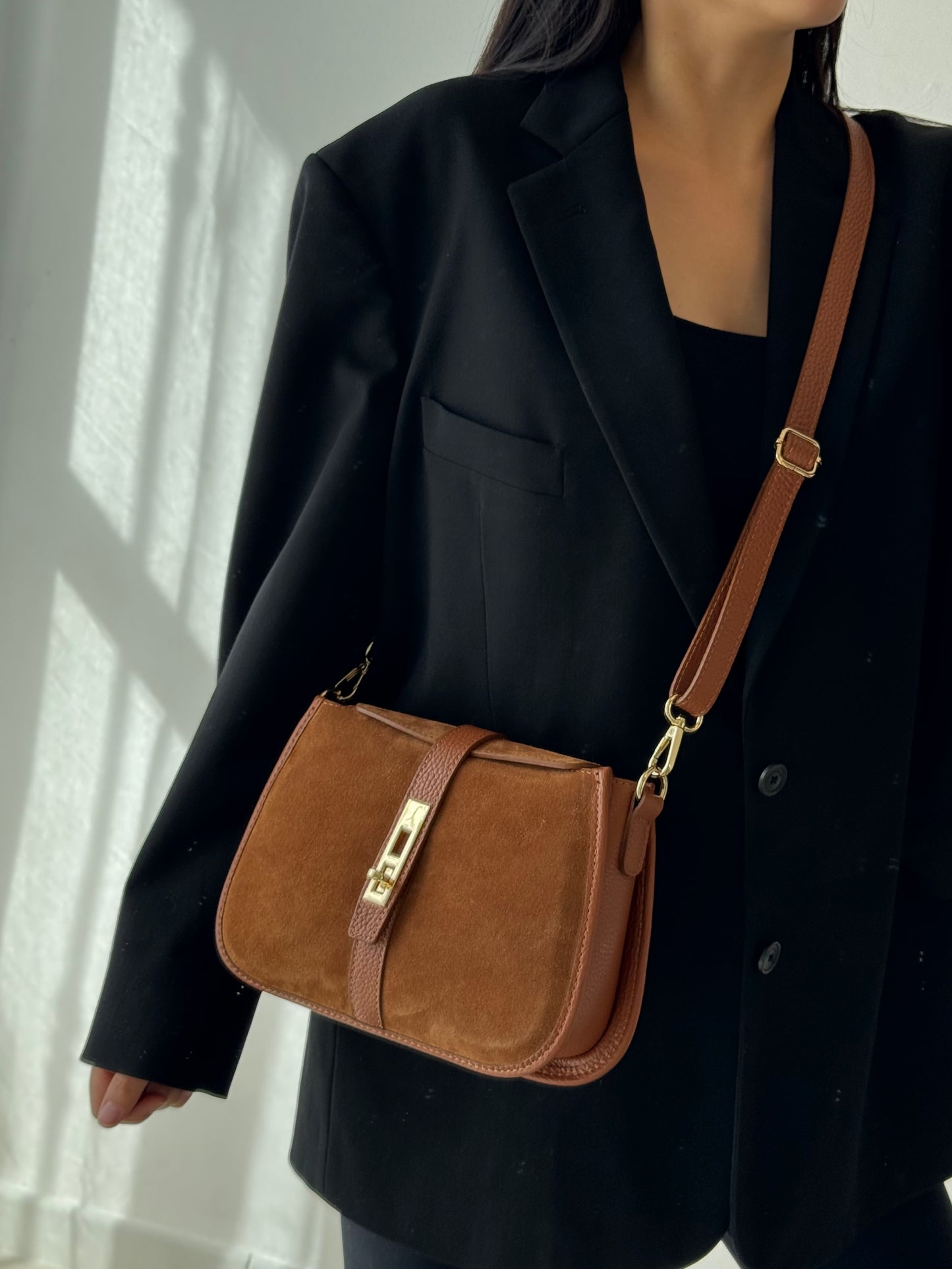 Borsa Atla - con tracolla lunga