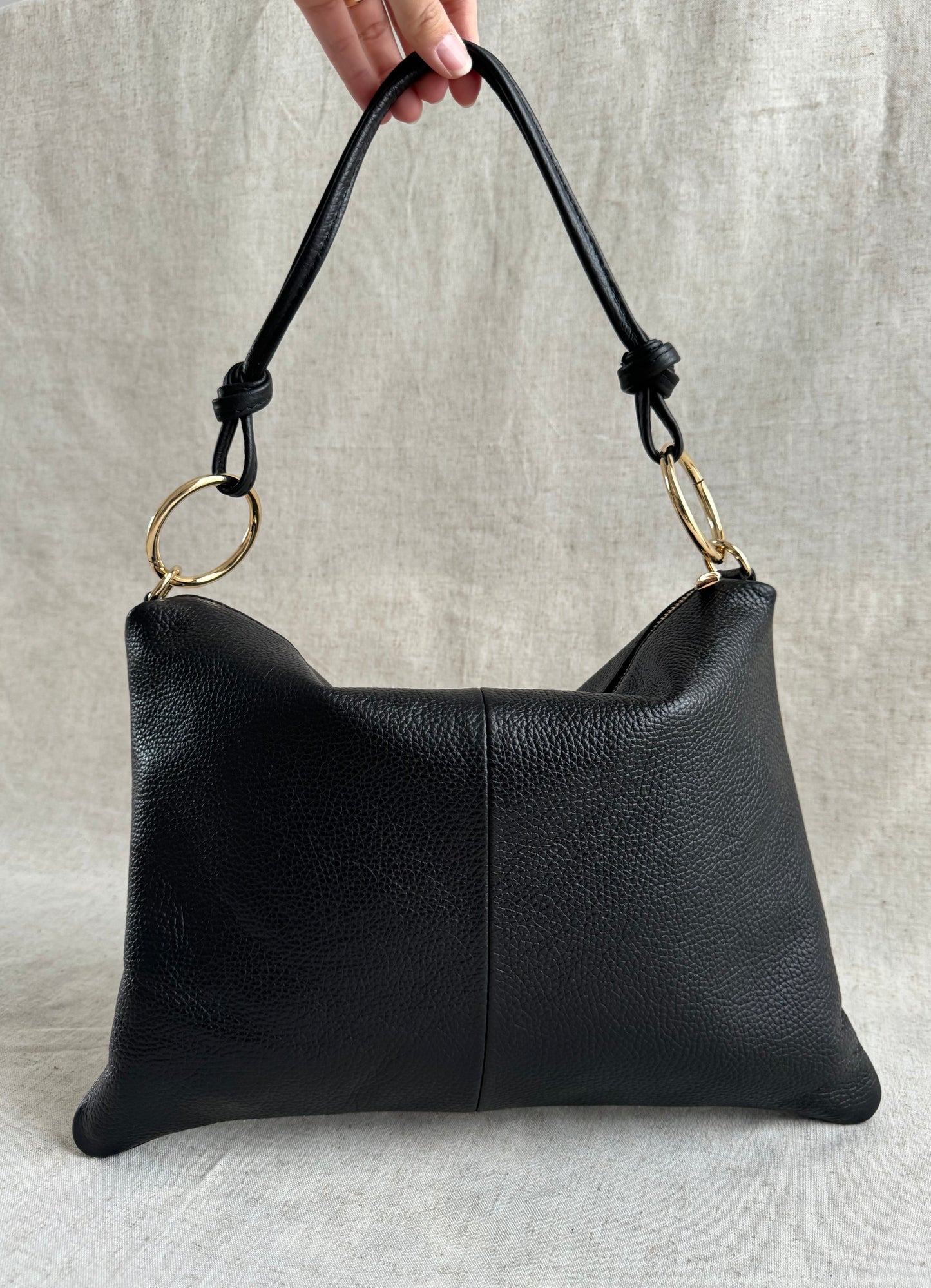 Borsa a spalla Agata - misura grande, con tracolla lunga