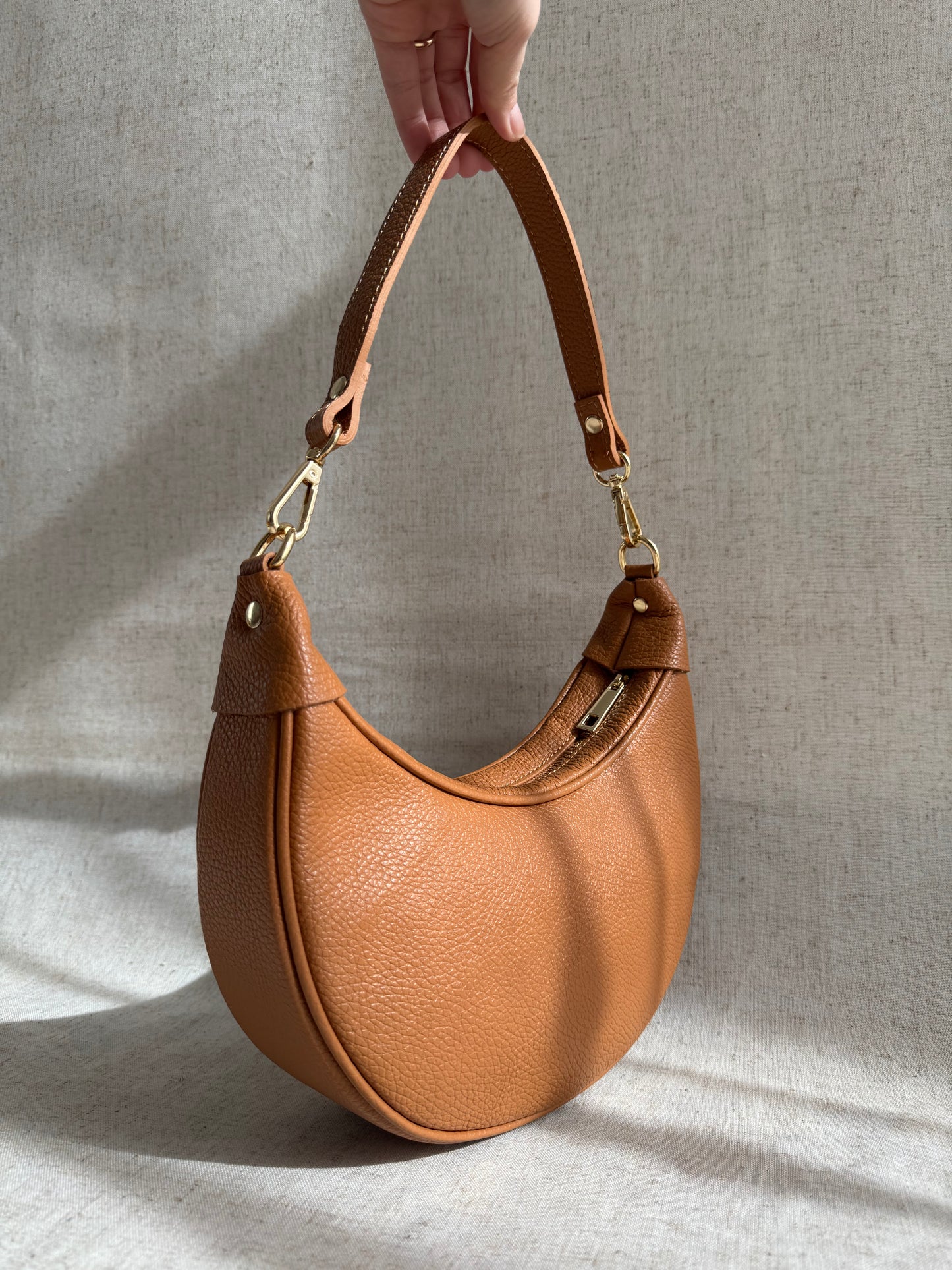 Borsa a spalla Luna - con tracolla lunga