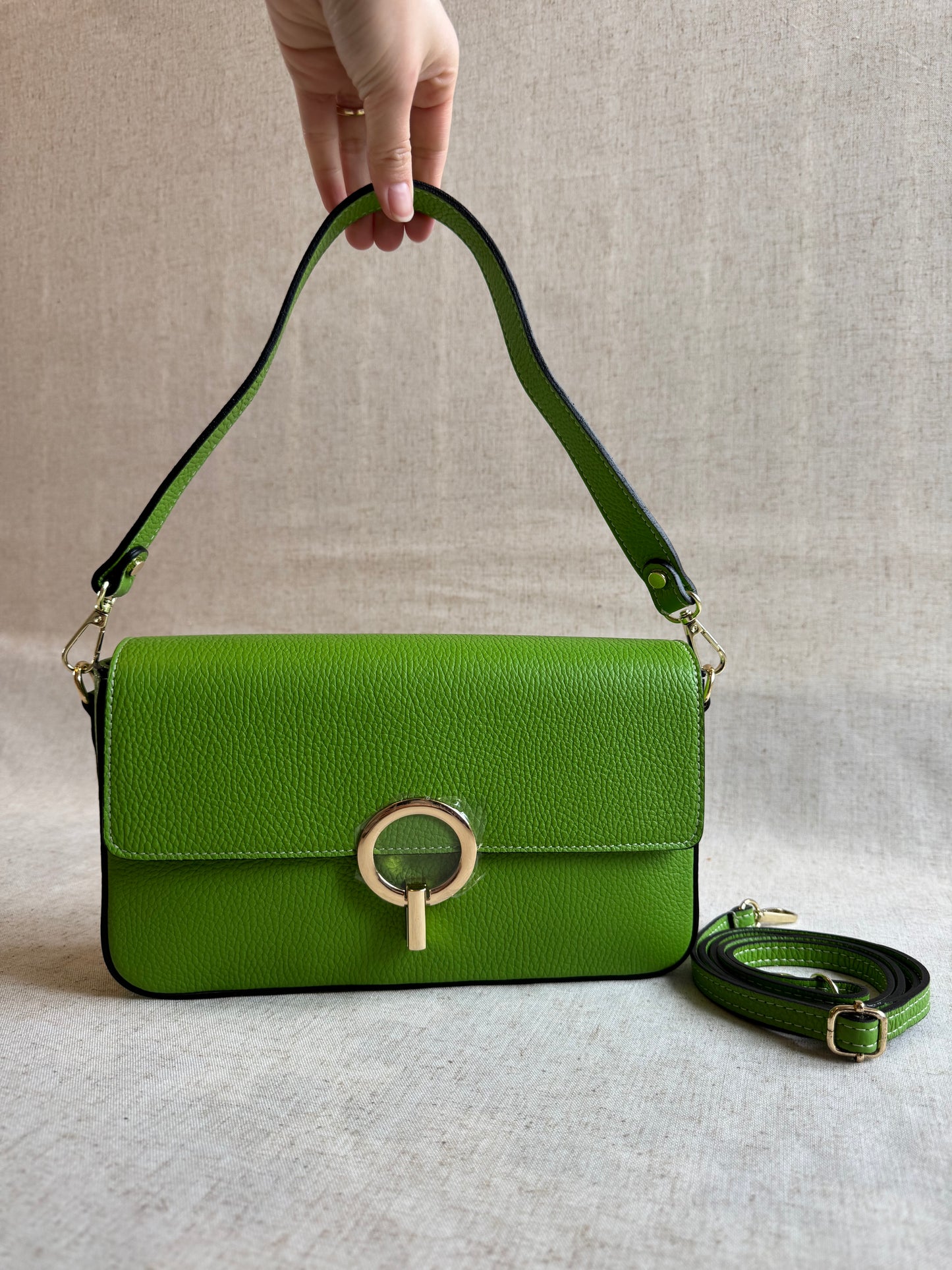 Borsa a spalla Oslo - rettangolare con tracolla lunga