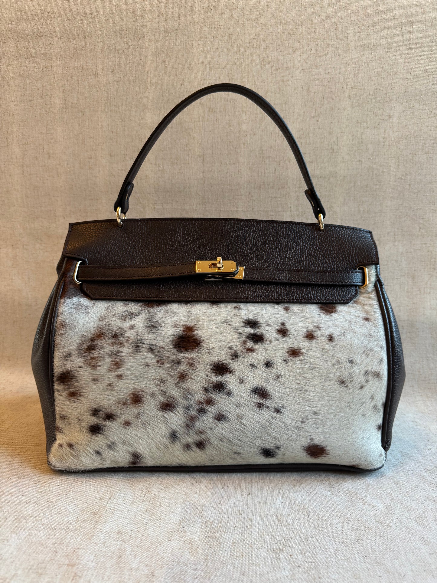 Maxi borsa Daphne - cavallino, con tracolla lunga