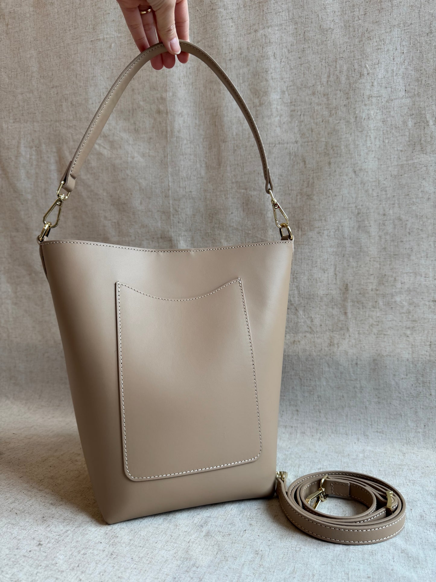 Borsa a spalla Vanessa - misura grande, con tracolla lunga