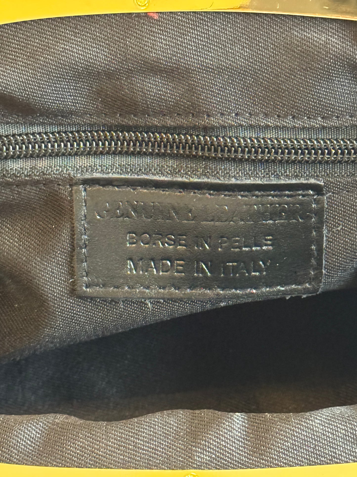 Pochette Raffy - camoscio, con tracolla