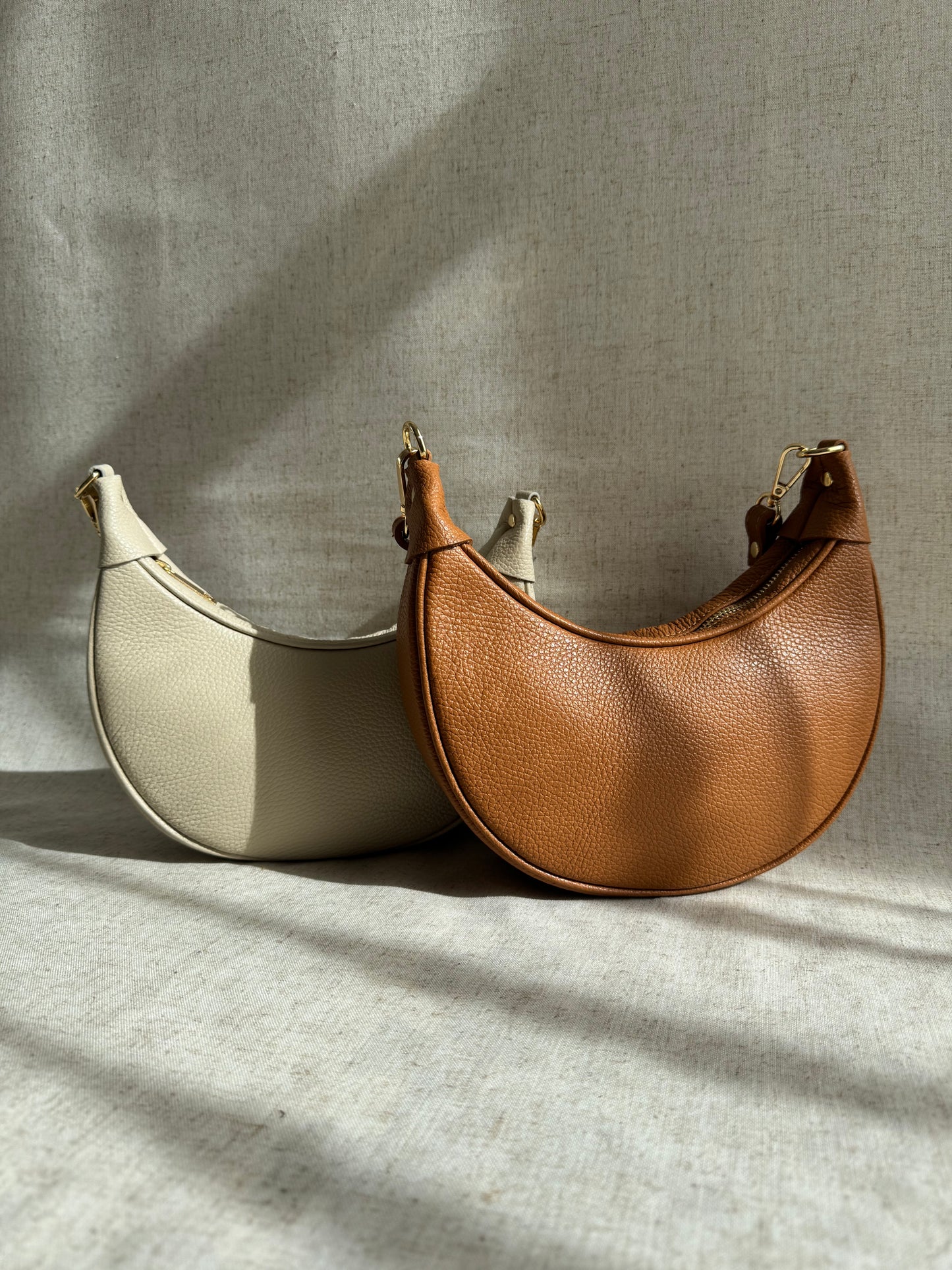 Borsa a spalla Luna - con tracolla lunga