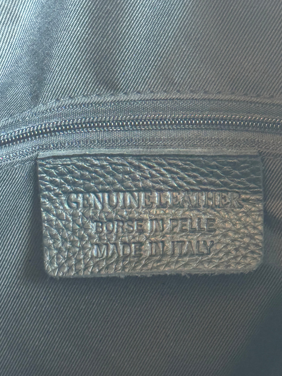 Borsa Agata - camoscio, intrecciato, con tracolla lunga