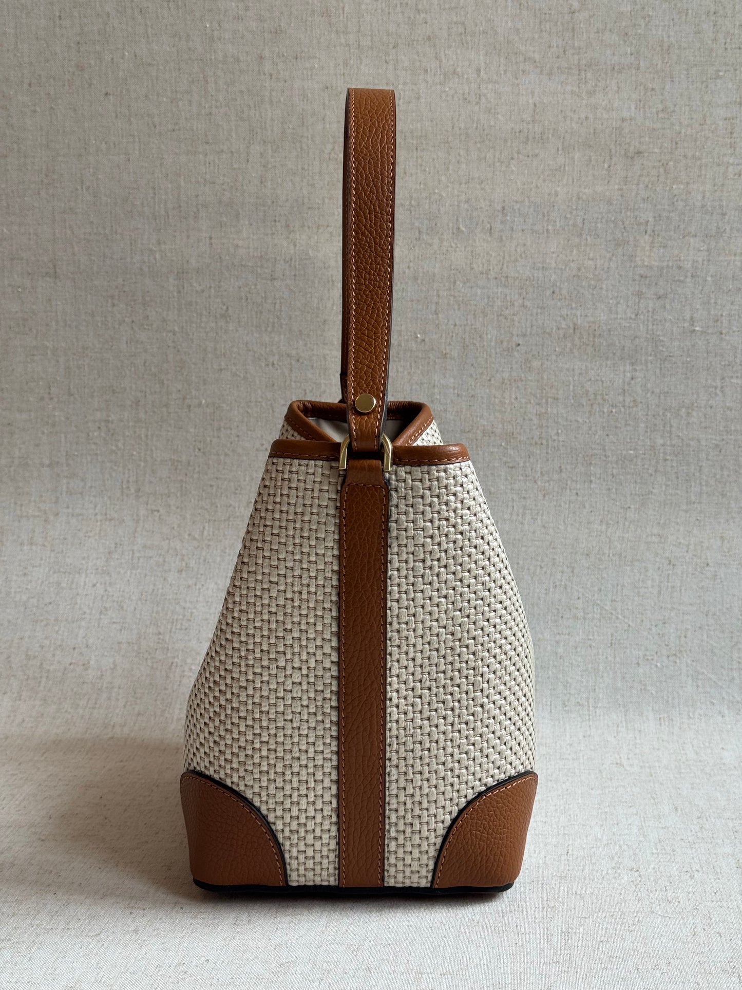 Borsa secchiello Linda - misura grande, con tracolla lunga
