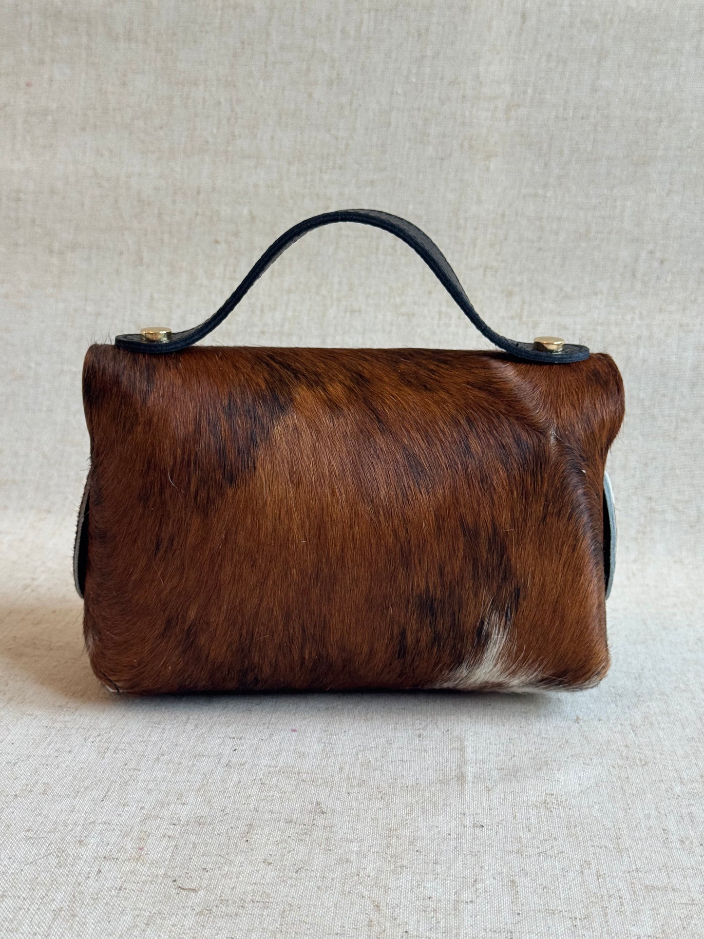 Borsa Lily - cavallino, con tracolla in catena