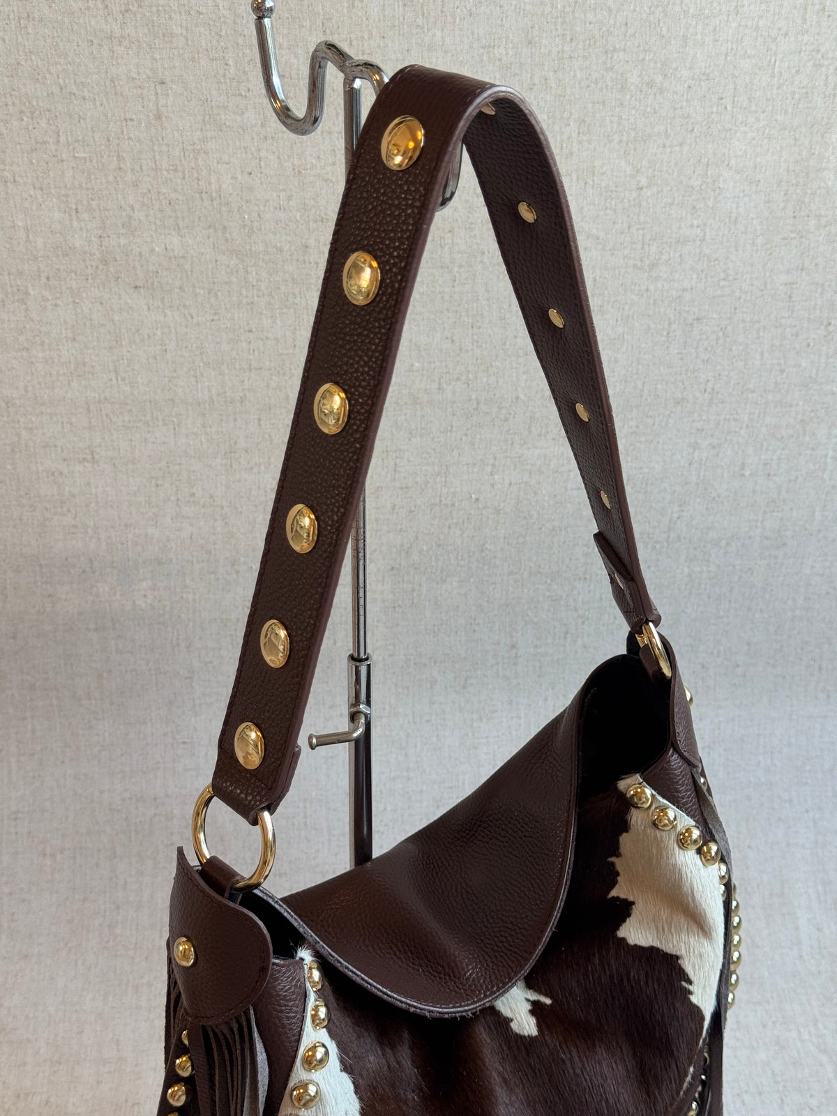 Borsa a spalla Texas - cavallino, con tracolla lunga