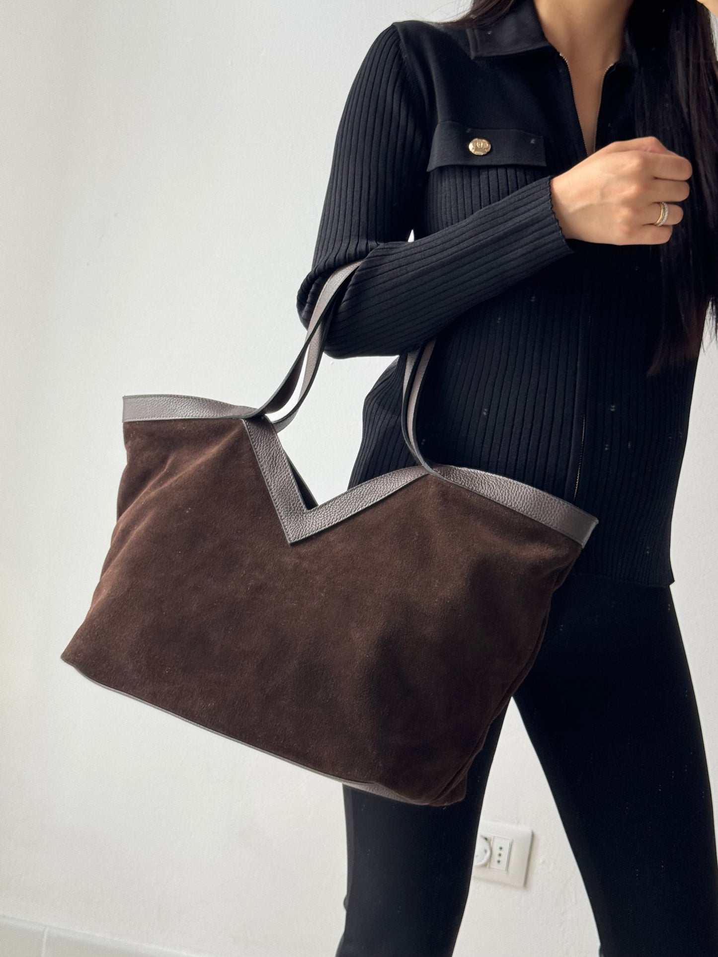 Borsa a spalla Ylenia - camoscio