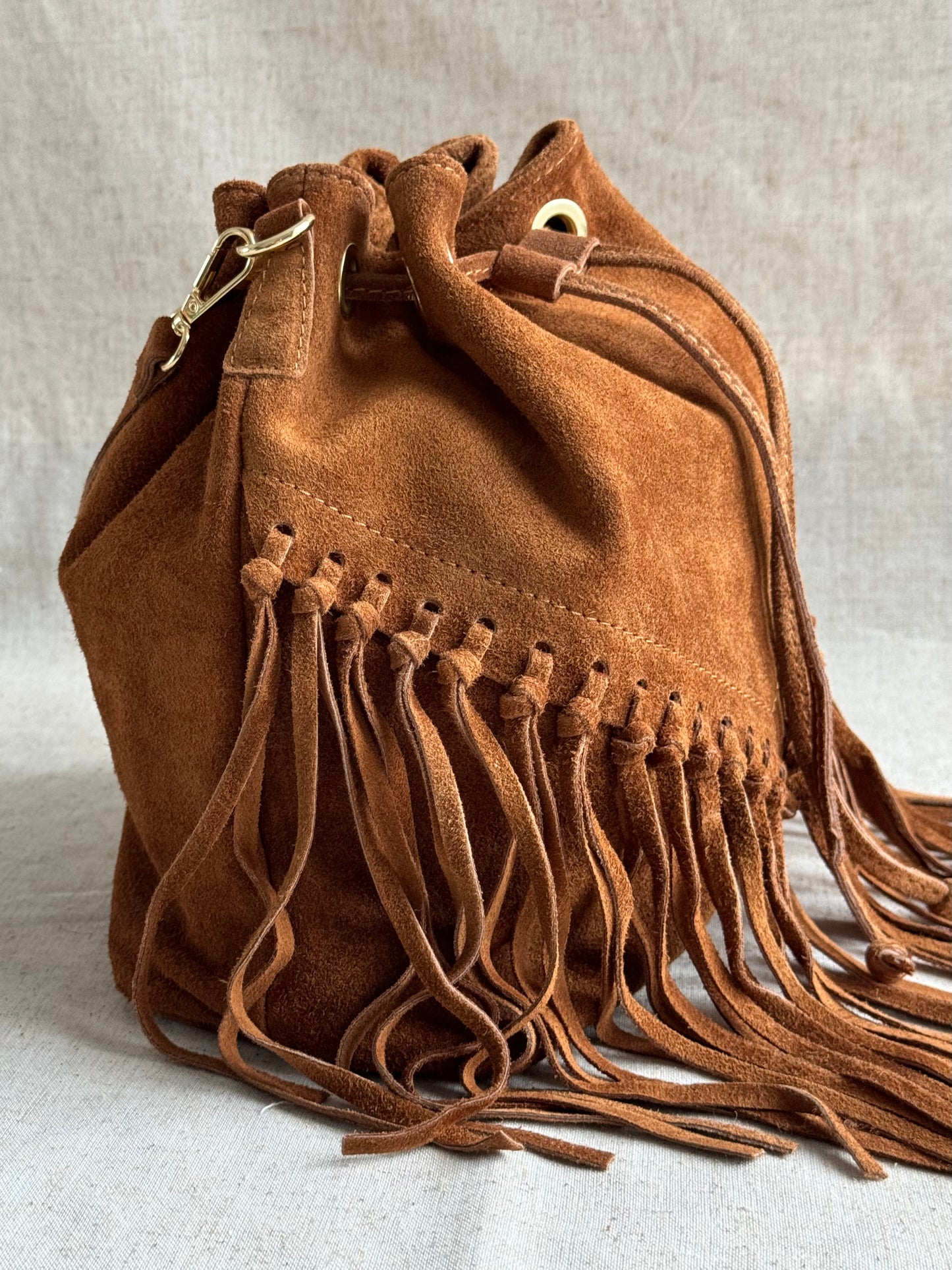 Borsa secchiello Rodeo - con tracolla lunga