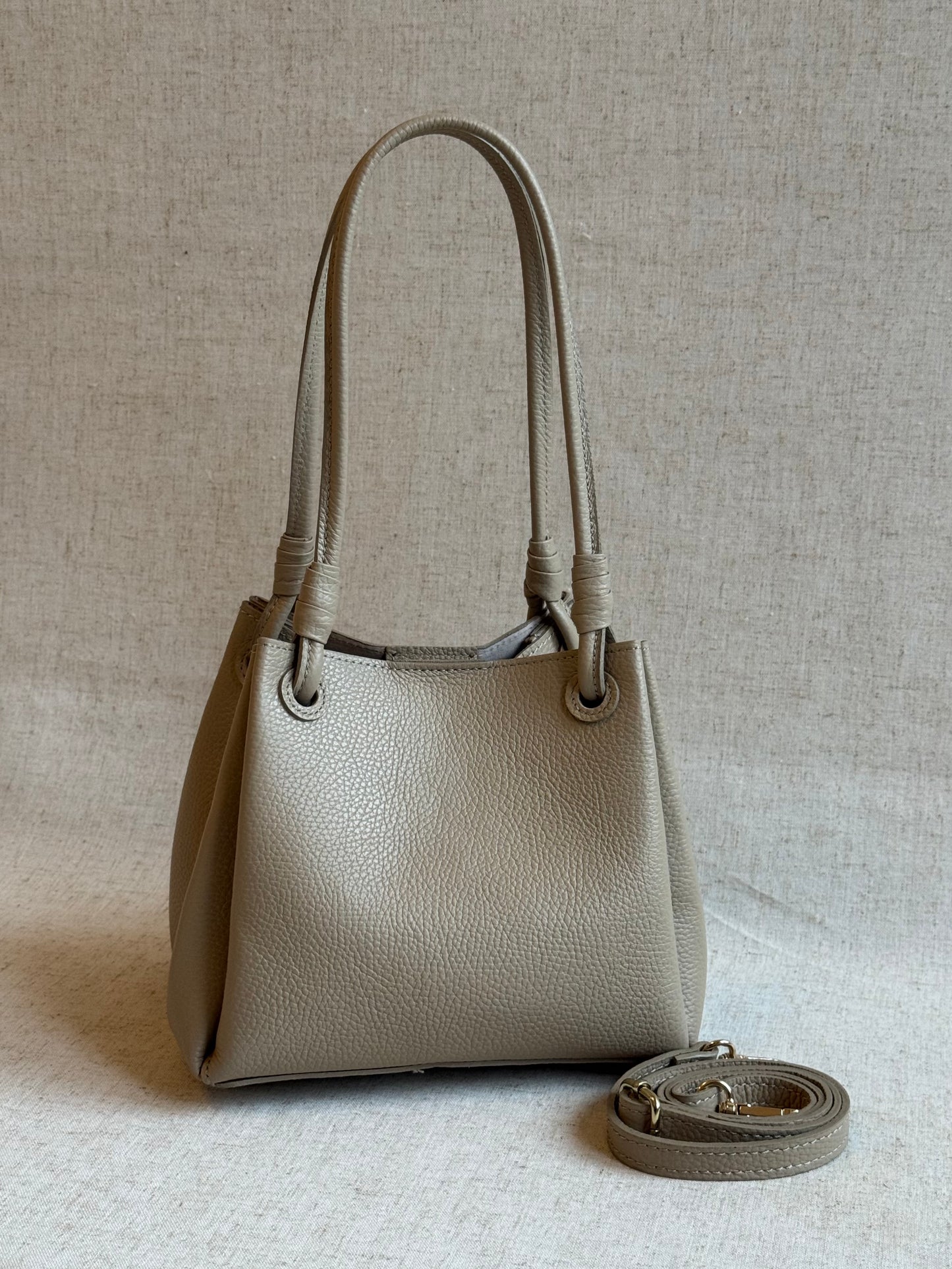 Borsa a spalla Cube - con tracolla lunga e pochette