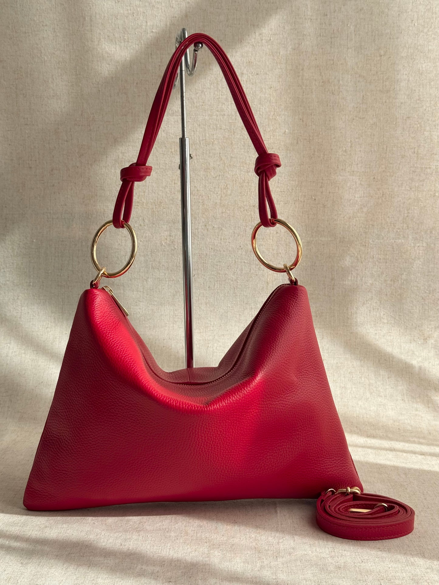 Borsa a spalla Agata - misura grande, con tracolla lunga