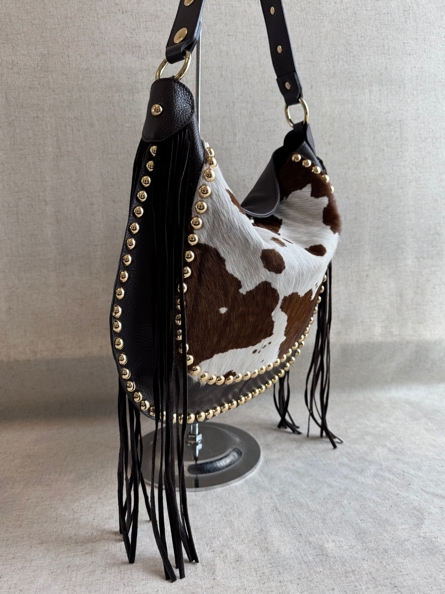 Borsa a spalla Texas - cavallino, con tracolla lunga