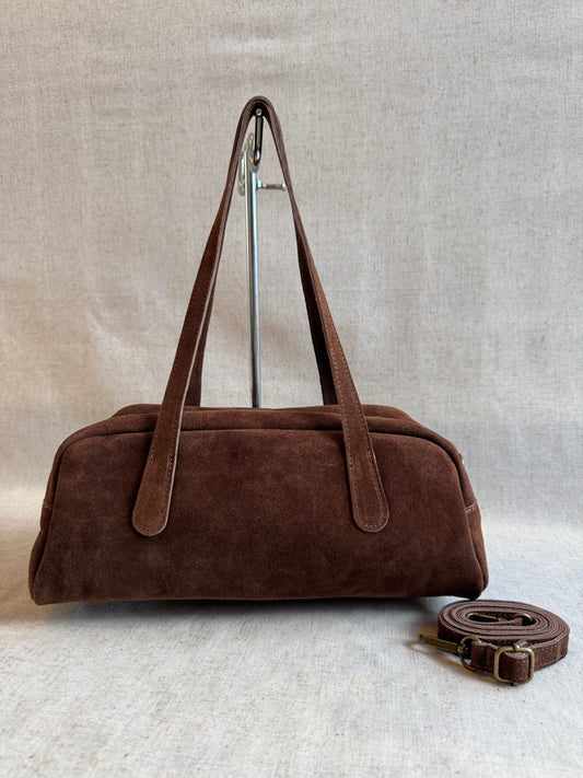 Borsa a spalla Oxford - con tracolla lunga