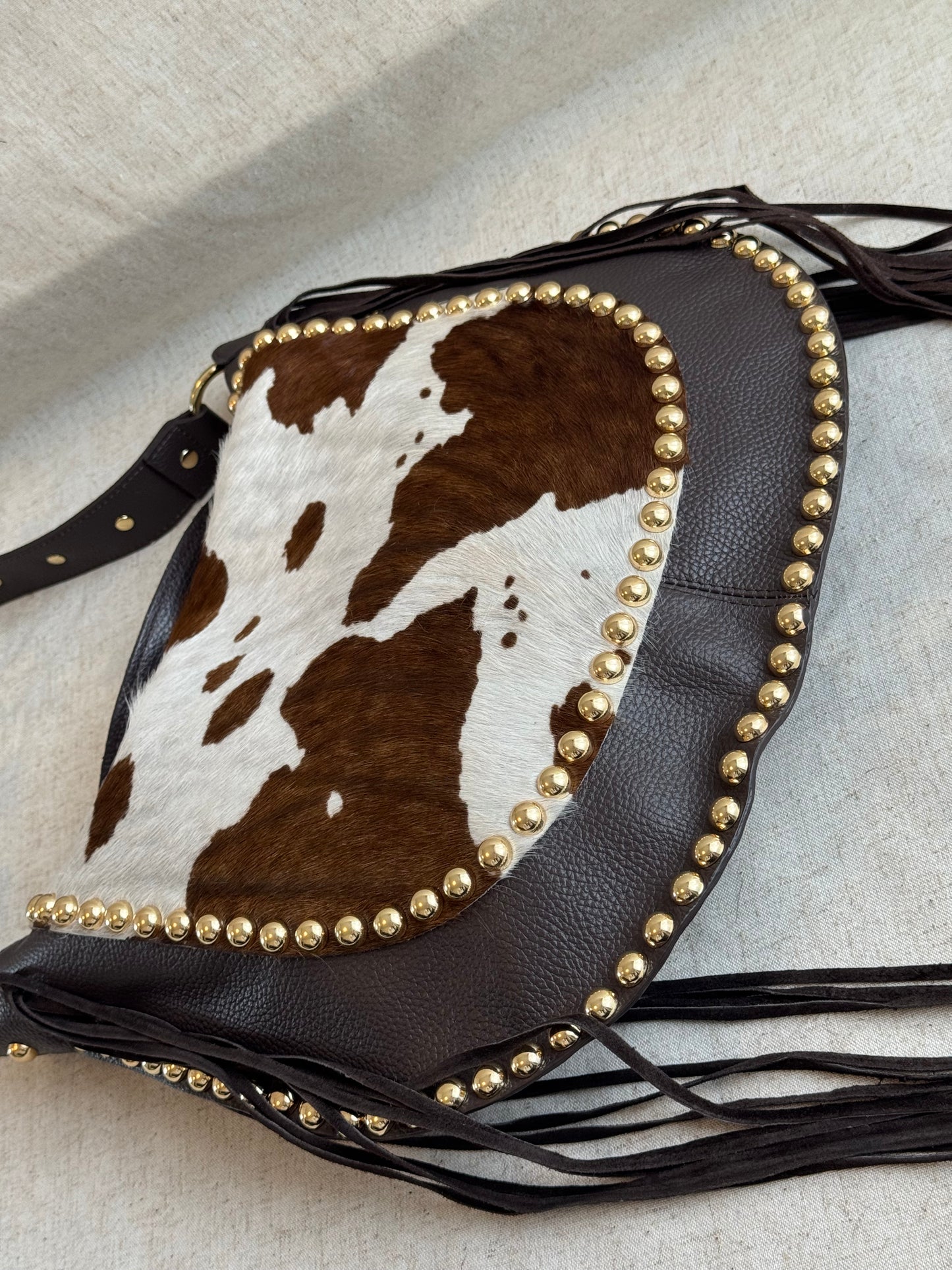 Borsa a spalla Texas - cavallino, con tracolla lunga